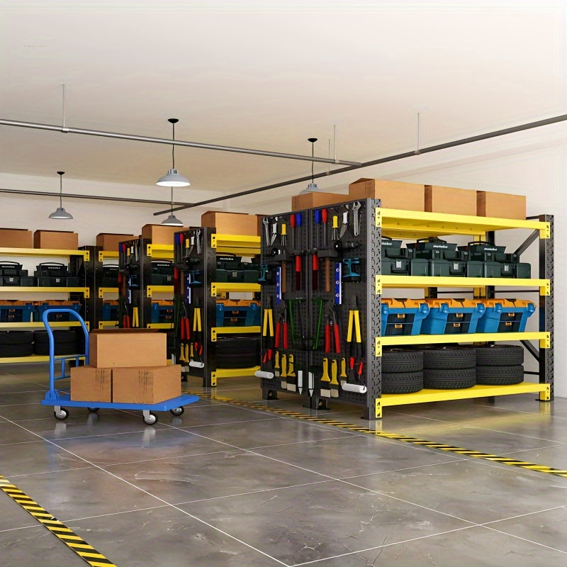 Creative Storage Ideas Using Yellow-Black Racks | Organize Your Space ...