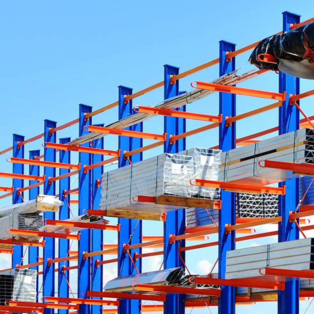 Heavy Duty Steel Long Arm Cantilever Racking System