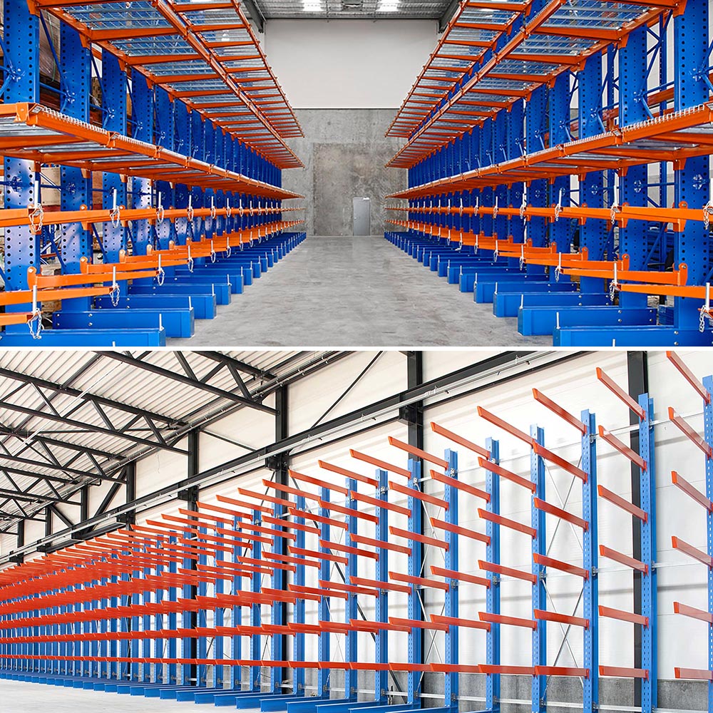 King Global Heavy Duty Cantilever Rack | Storage for Long & Tubular Items