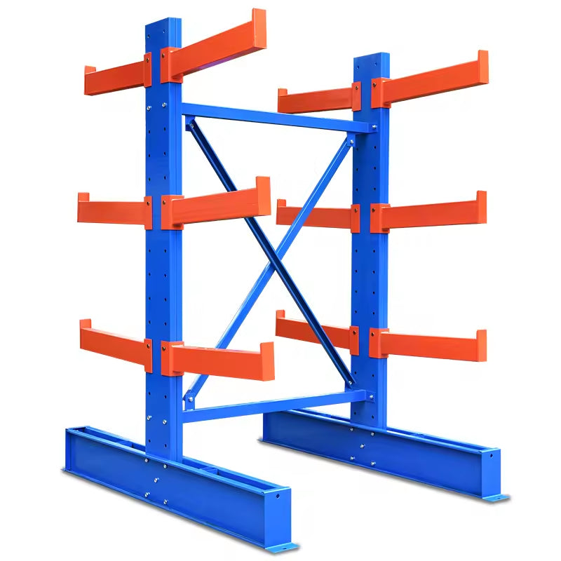 Heavy Duty Steel Long Arm Cantilever Racking System