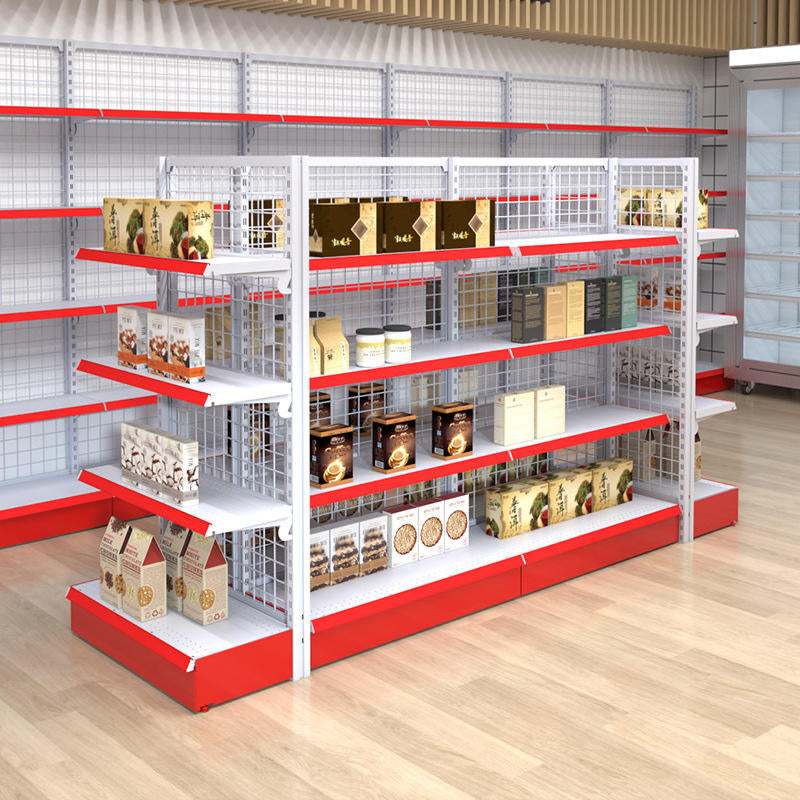 Retail Display Gondolas Shelves Racks Shelving for Supermarket Retail
