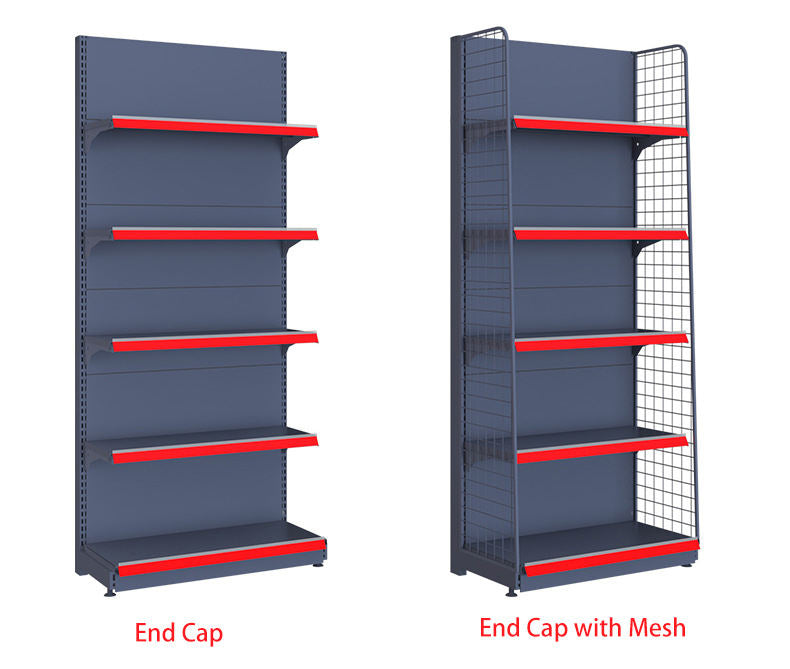 Heavy Duty Cold-rolled Steel Supermarket Rack Display