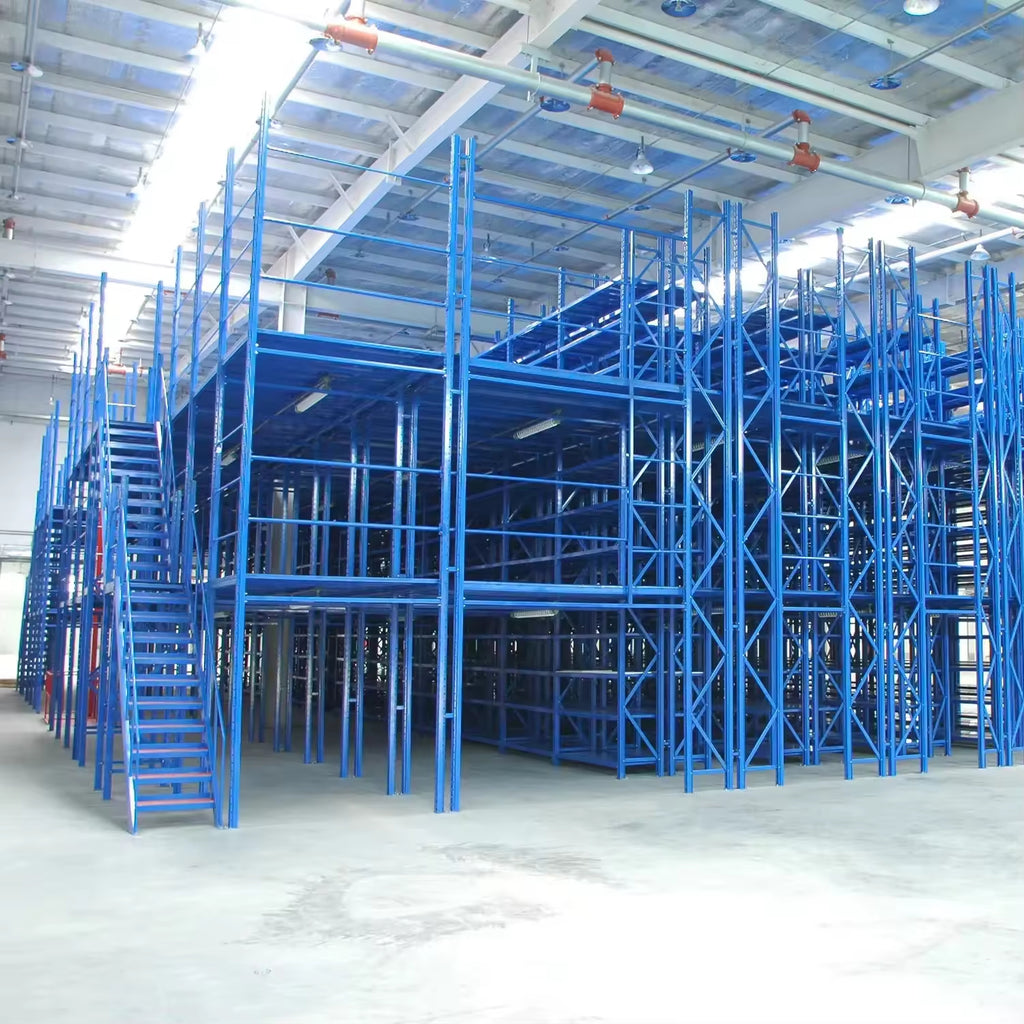 OEM/ODM Heavy Duty Steel Warehouse Storage Mezzanine System