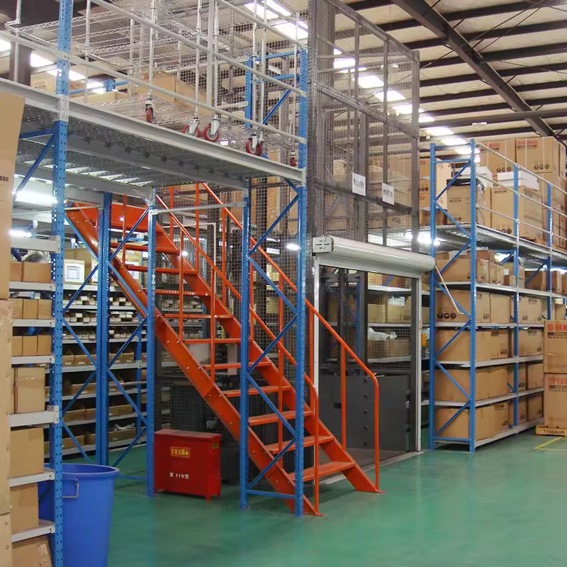 OEM/ODM Heavy Duty Steel Warehouse Storage Mezzanine System