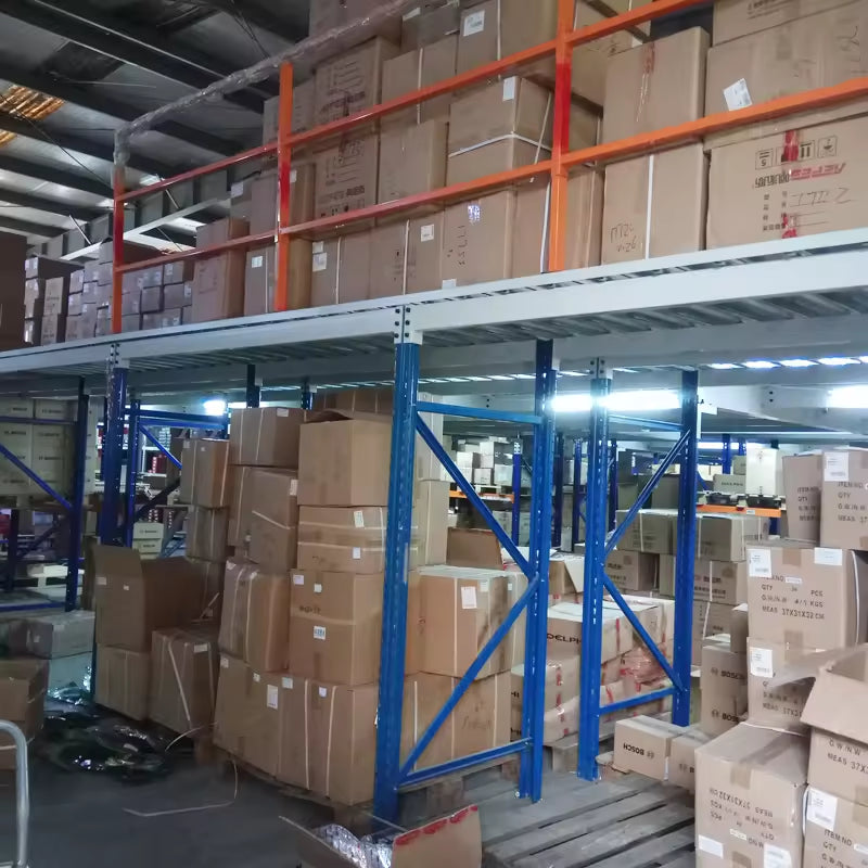 Heavy-Duty Customizable Steel Mezzanine Floor Racking System