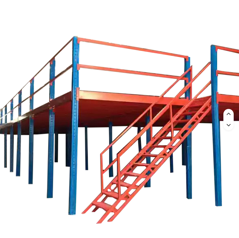 Heavy-Duty Customizable Steel Mezzanine Floor Racking System
