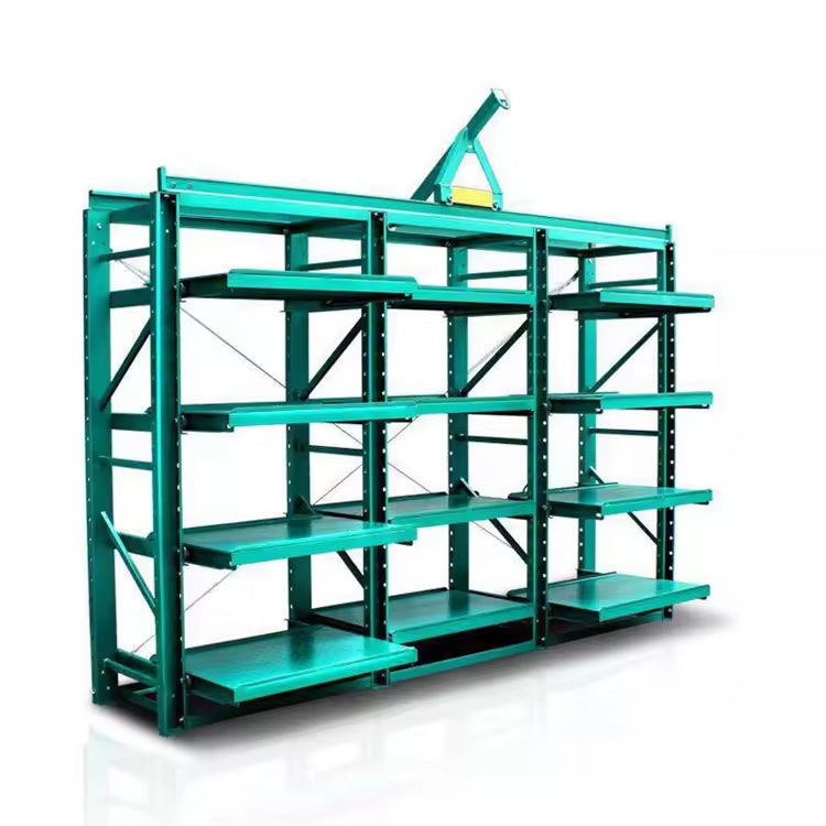 Industrial Mold Rack with Fully Open Drawers