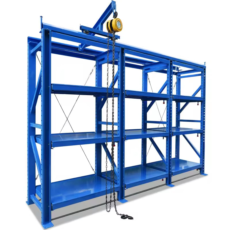King Global Heavy Duty Mold Rack | Fully Open Intelligent Die Storage System
